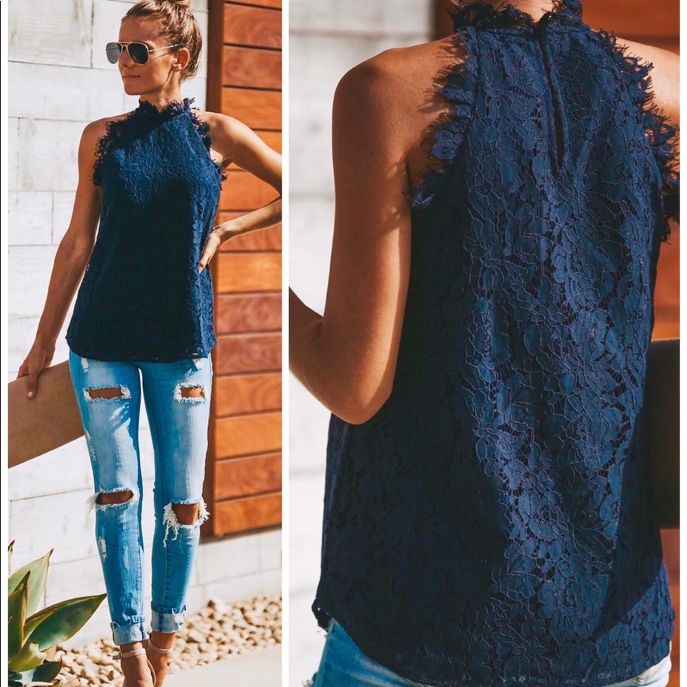 Laced top